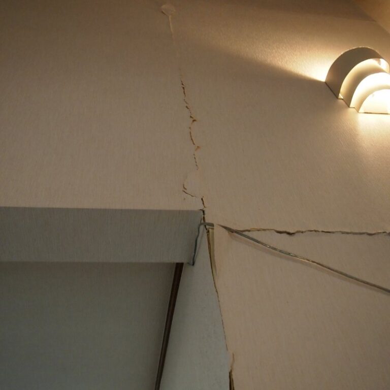 室内クロスの損傷、はがれ